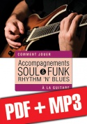 Accompagnements soul, rhythm 'n' blues & funk à la guitare (pdf + mp3)