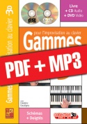 Gammes pour l'improvisation au clavier en 3D