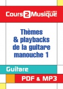 Thèmes & playbacks de la guitare manouche - 1