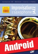Improvisation jazz au saxophone en 3D (Android)