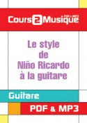 Le style de Niño Ricardo à la guitare