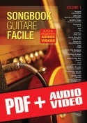 Songbook Guitare Facile - Volume 1 (pdf + mp3 + vidéos)