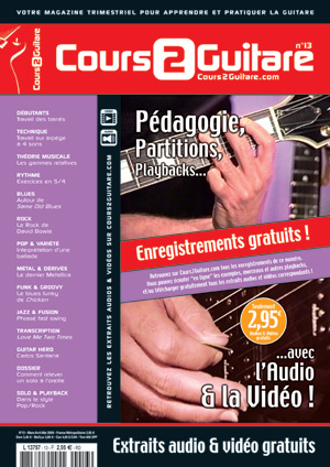 Cours 2 Guitare n°13