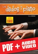 Los dedos en el piano (pdf + mp3 + vídeos)