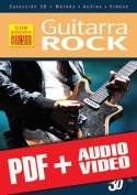 La guitarra rock en 3D (pdf + mp3 + vídeos)