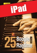 25 boogie & ragtime per pianoforte (iPad)