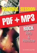 Guitar Training Session - Riff & ritmiche rock (pdf + mp3)