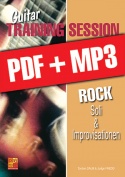Guitar Training Session - Rock ﻿- Soli & Improvisationen (pdf + mp3)