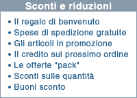 sconti riduzioni
