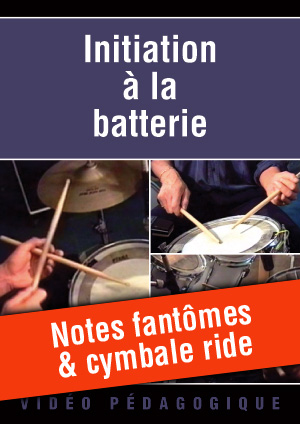 Notes fantômes & cymbale ride