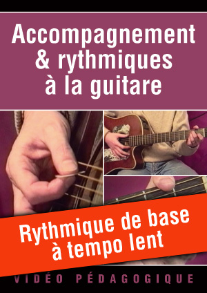 Rythmique de base à tempo lent