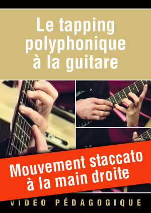 Mouvement staccato à la main droite