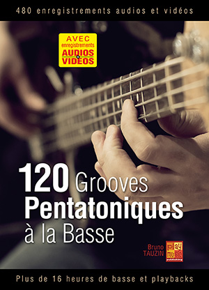 120 grooves pentatoniques à la basse