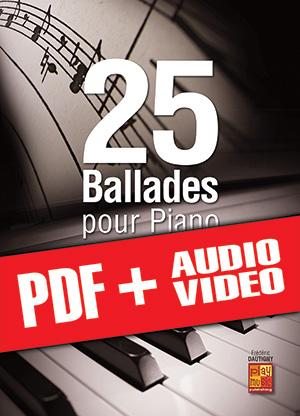 25 ballades pour piano (pdf + mp3 + vidéos)