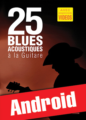 25 blues acoustiques à la guitare (Android)