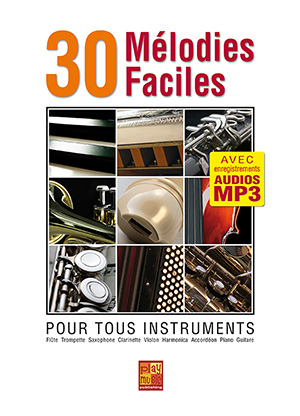 30 mélodies faciles - Accordéon