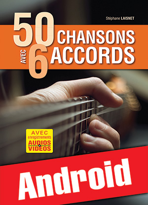 50 chansons avec 6 accords à la guitare (Android)