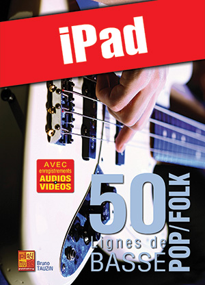 50 lignes de basse pop/folk (iPad)