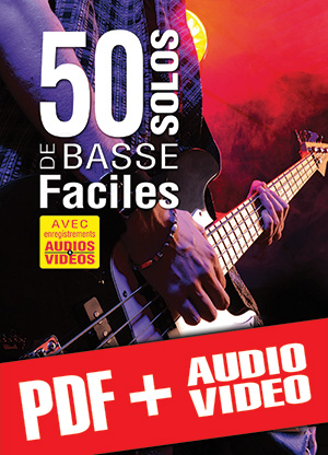 50 solos de basse faciles (pdf + mp3 + vidéos)