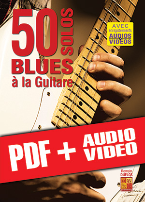 50 solos blues à la guitare (pdf + mp3 + vidéos)