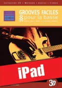 100 grooves faciles pour la basse en 3D (iPad)