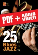 25 blues jazz à la guitare (pdf + mp3 + vidéos)