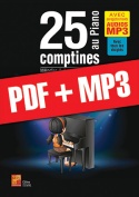 25 comptines au piano (pdf + mp3)