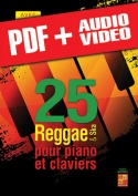 25 reggae & ska pour piano et claviers (pdf + mp3 + vidéos)