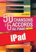 50 chansons avec 6 accords au piano (iPad)