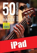 50 lignes de basse pour débutants (iPad)