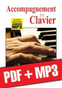 Accompagnement au clavier (pdf + mp3)