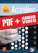 Pratique de l'accordéon en 3D (pdf + mp3 + vidéos)