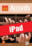 Accords & accompagnement à la guitare en 3D (iPad)