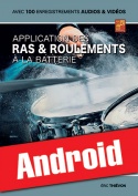 Application des ras et roulements à la batterie (Android)