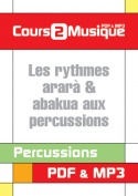 Les rythmes Ararà & Abakua aux percussions