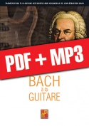 Bach à la guitare (pdf + mp3)