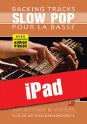 Backing tracks Slow Pop pour la basse (iPad)