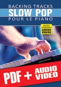 Backing tracks Slow Pop pour le piano (pdf + mp3 + vidéos)