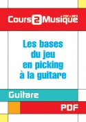 Les bases du jeu en picking à la guitare