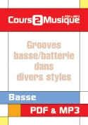 Grooves basse/batterie dans divers styles