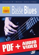 La basse blues en 3D (pdf + mp3 + vidéos)