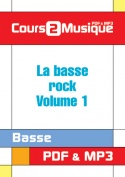 La basse rock - Volume 1