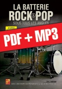 La batterie rock et pop sous tous les angles (pdf + mp3)