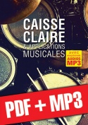 Caisse claire & applications musicales (pdf + mp3)