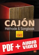 Cajón - Méthode & Songbook (pdf + mp3 + vidéos)
