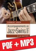 Accompagnements & solos jazz et swing à la guitare (pdf + mp3)