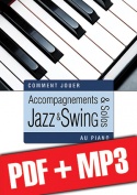 Accompagnements & solos jazz et swing au piano (pdf + mp3)