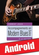 Accompagnements & solos modern blues à la guitare (Android)