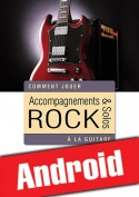 Accompagnements & solos rock à la guitare (Android)