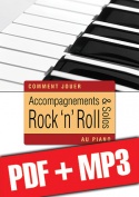 Accompagnements & solos rock 'n' roll au piano (pdf + mp3)